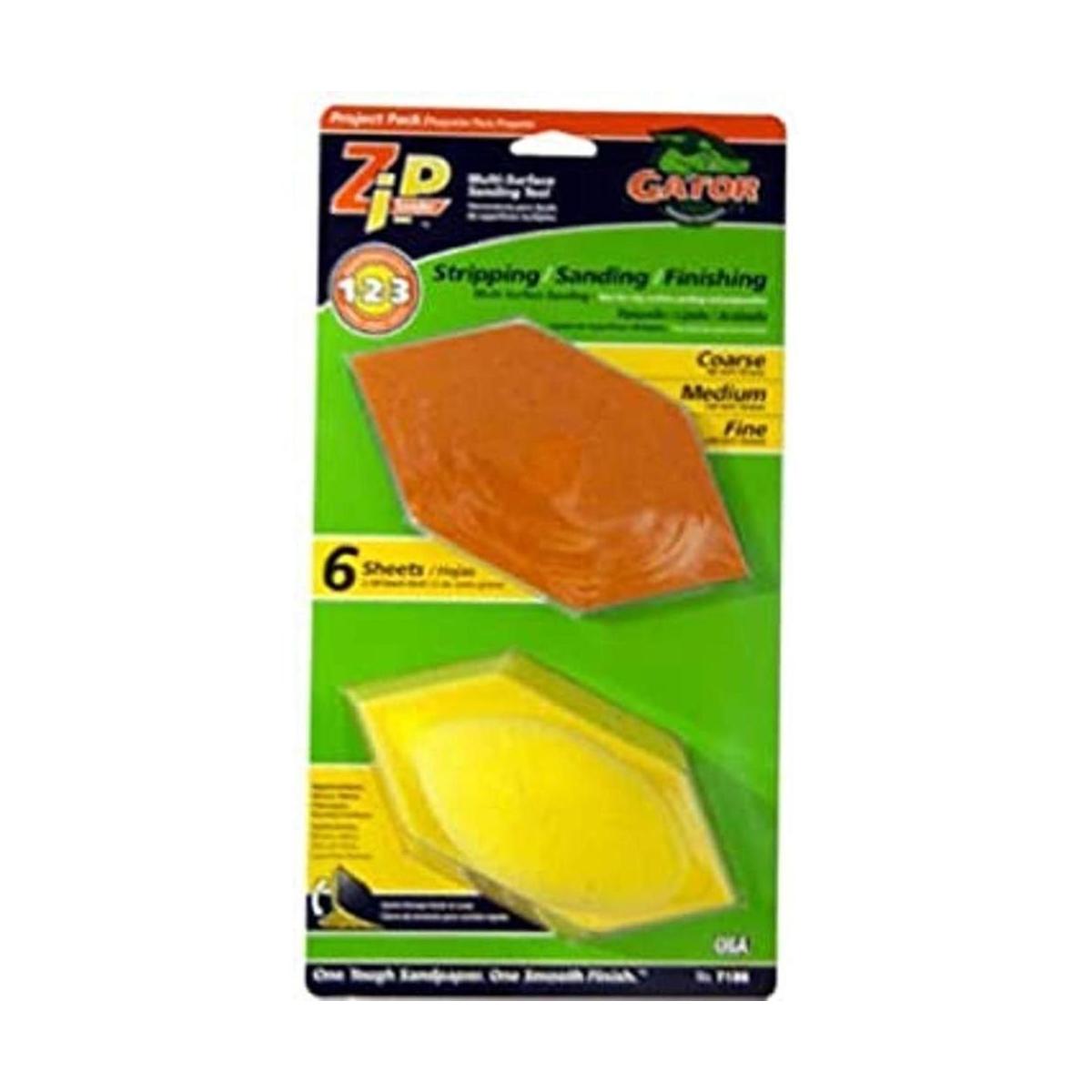 Gator Finishing 7186 Zip Sander Project Pack