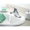 Moen Chateau L4605 Grifo de lavabo cromado de una manija_5