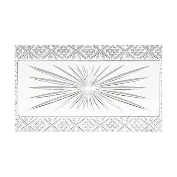 Godinger Bandeja rectangular de cristal de Dublín 12 x_6