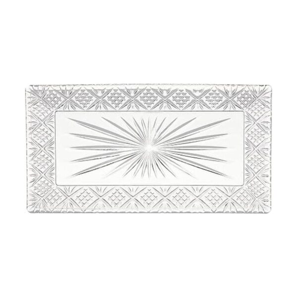 Godinger Bandeja rectangular de cristal de Dublín 12 x_2