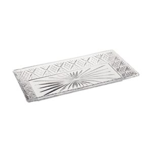 Godinger Bandeja rectangular de cristal de Dublín 12 x_1