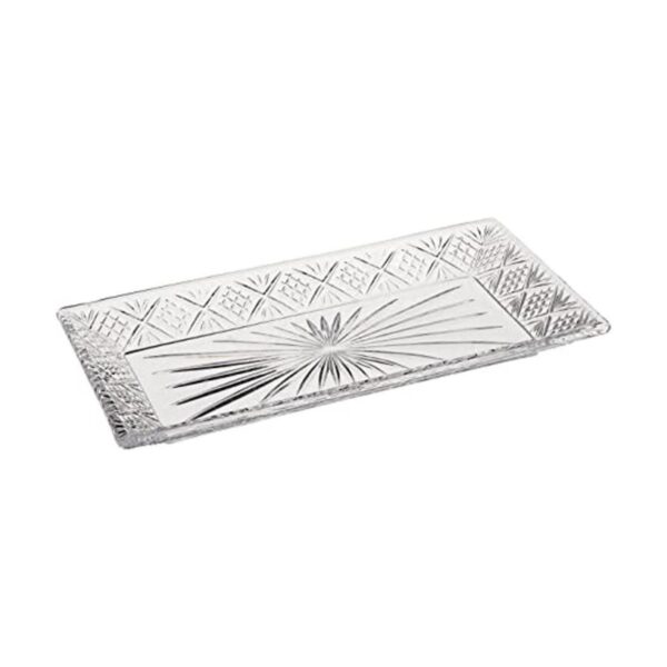 Godinger Bandeja rectangular de cristal de Dublín 12 x_1