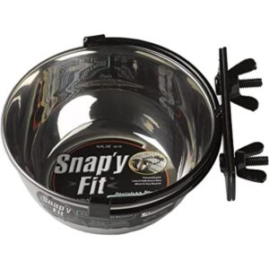 Midwest Homes for Pets Snapy Fit Cuenco de acero_1
