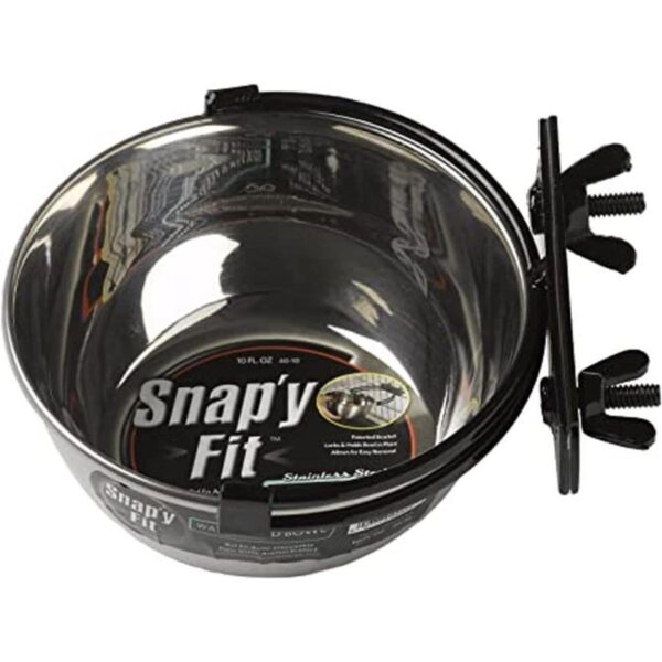 Midwest Homes for Pets Snapy Fit Cuenco de acero_1