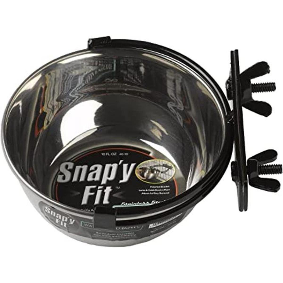 Midwest Homes for Pets Snapy Fit Cuenco de acero