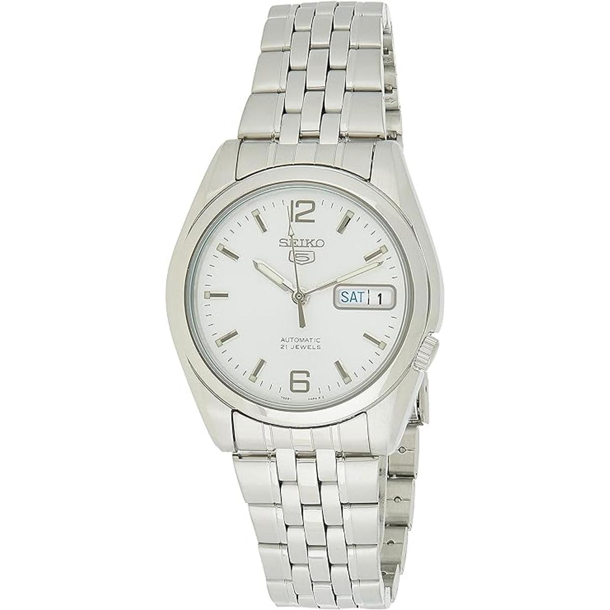 Seiko SNK385K Reloj automático de acero inoxidable para