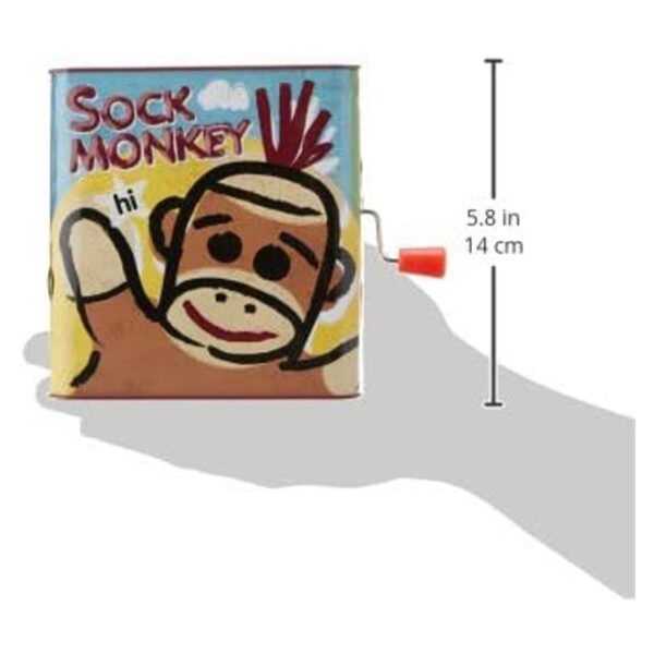 Muñeco en caja de sorpresas de Schylling títere Monkey_4