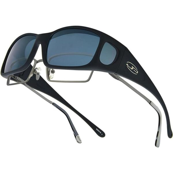 Razor JP Fitovers Negro mate Lente gris RZ001_1
