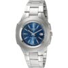 Reloj de vestir clásico de acero inoxidable con_1
