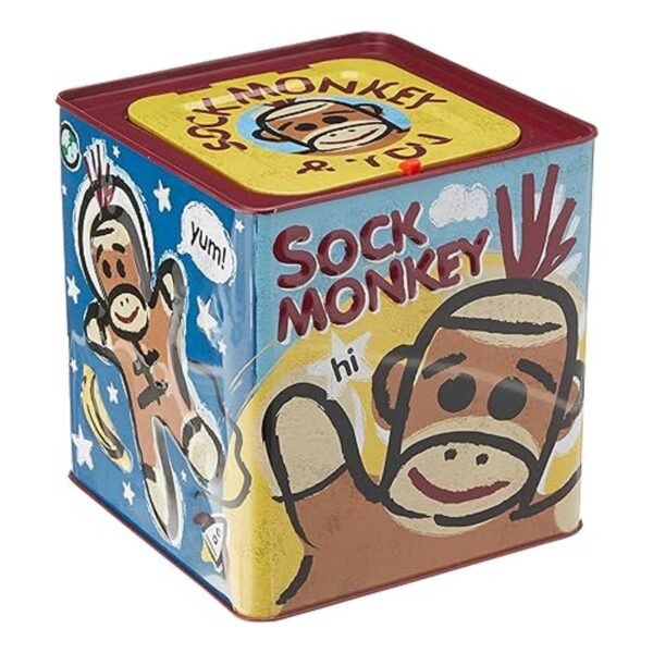 Muñeco en caja de sorpresas de Schylling títere Monkey_3