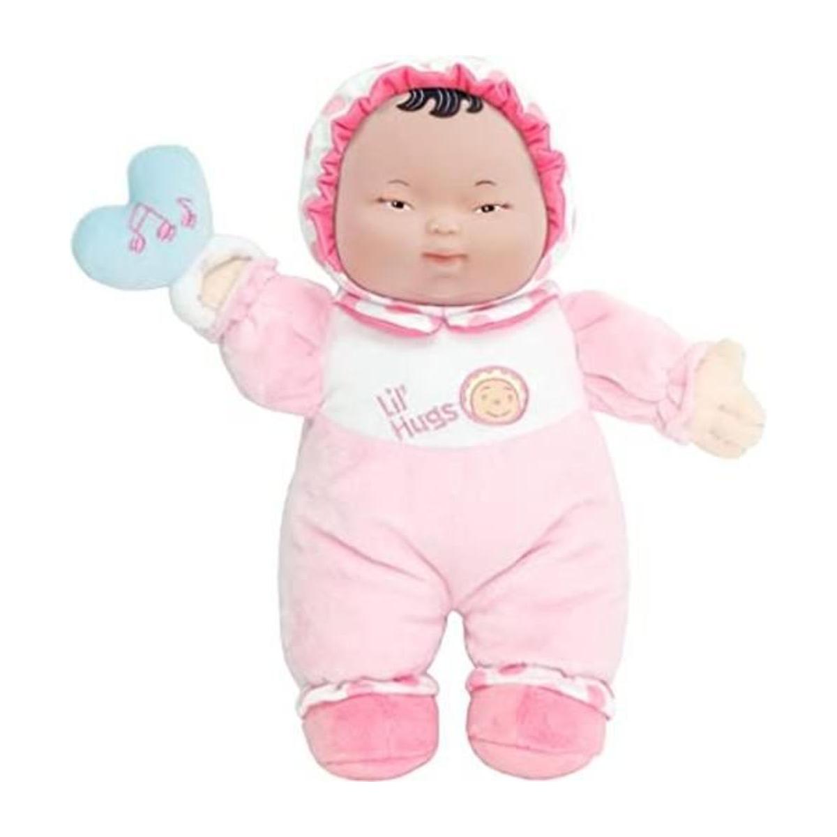 JC Toys Lil Hugs Asian Pink Soft Body Tu primera