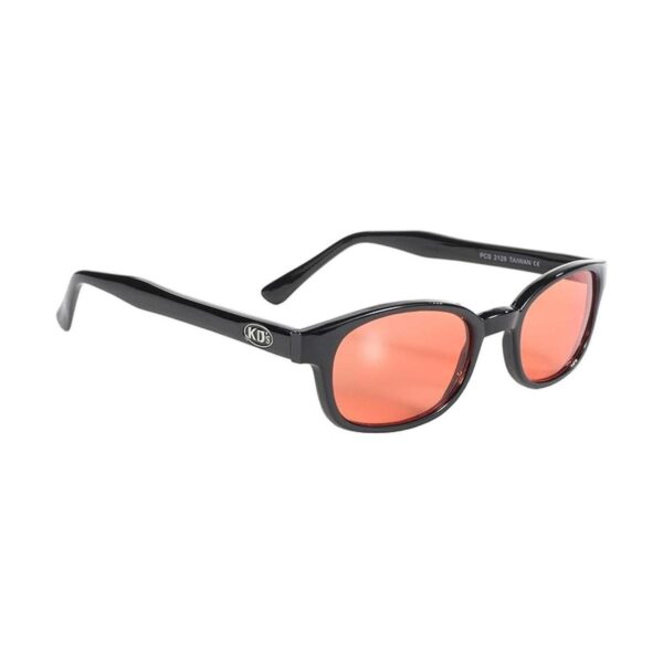 Lentes para sol de motociclista originales KDs Negro_1