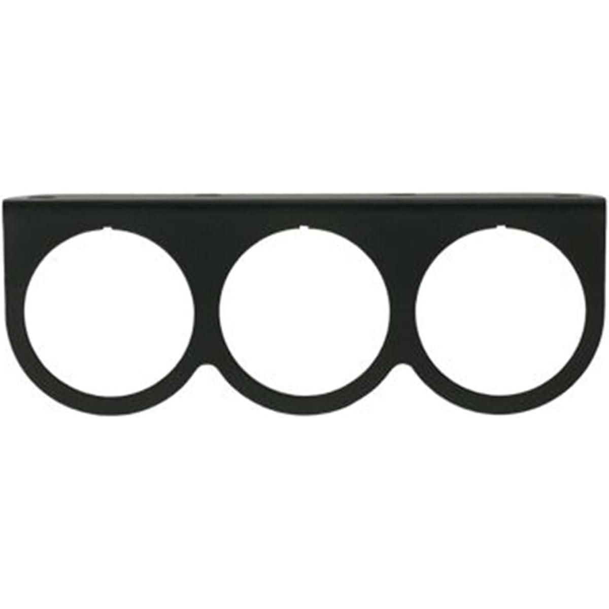 Equus 9923 2 Negro Triple Gauge Panel de montaje