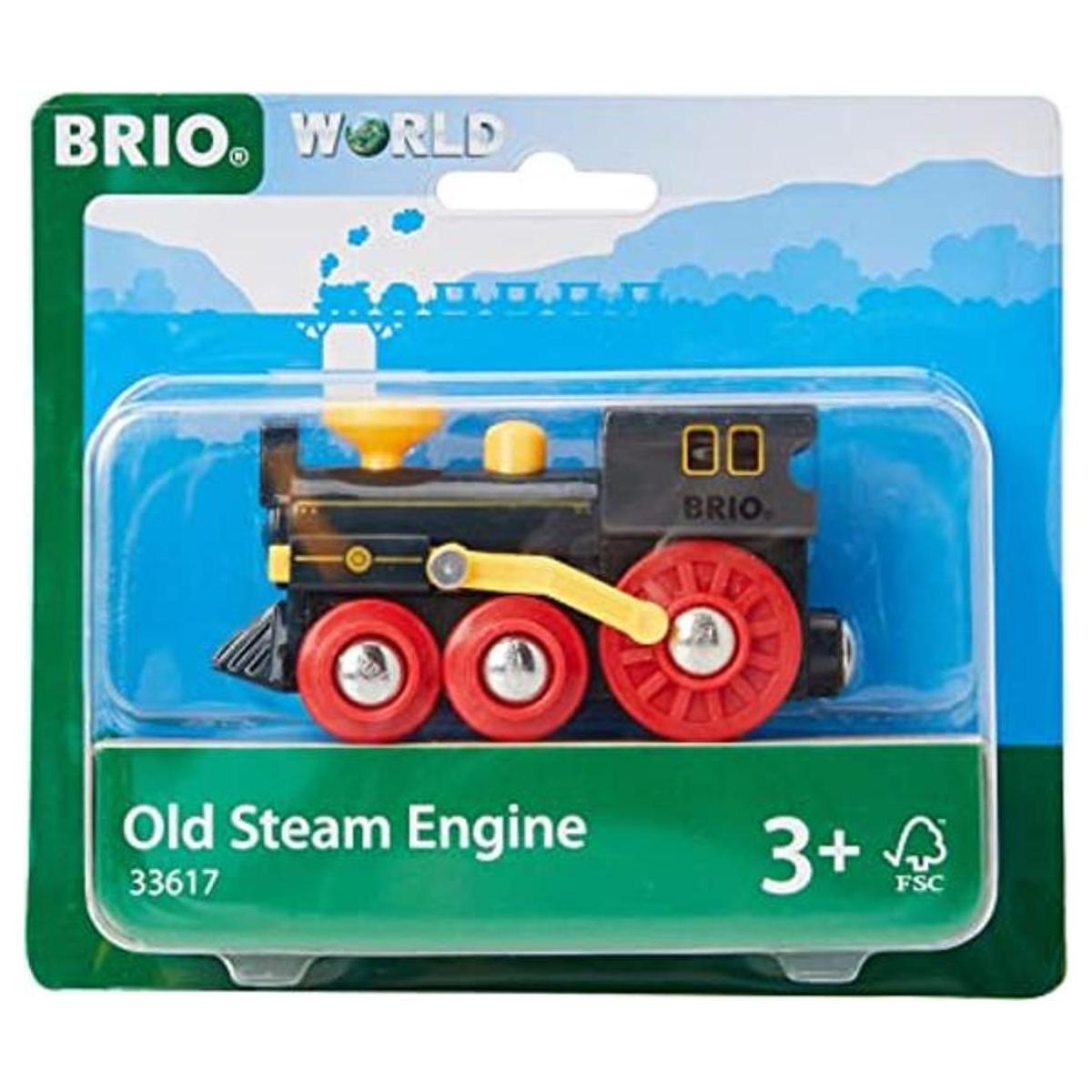Brio 33617 Old Steam Engine Juguete de tren para niños a