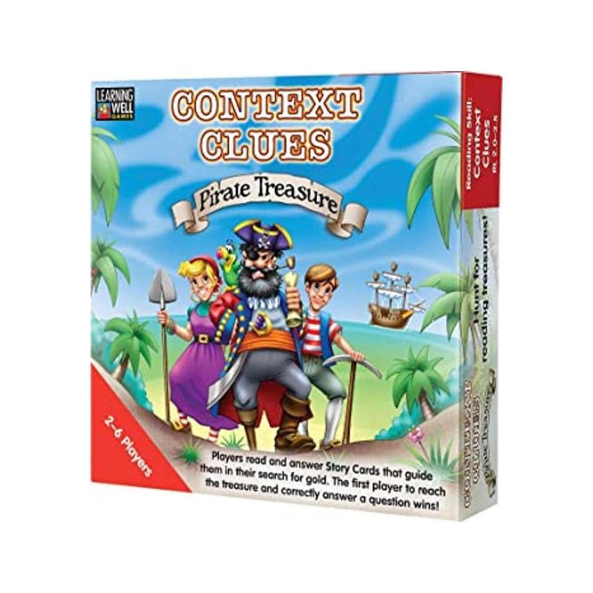 Edupress contexto Clues tesoro pirata color rojo