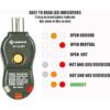 Greenlee GT10GFI TESTER CIRCUITGFI GT10GFI negro_4