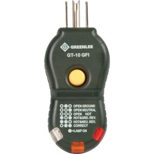 Greenlee GT10GFI TESTER CIRCUITGFI GT10GFI negro_1