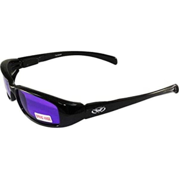 NEW ATTITUDES Lentes de sol elegantes Lentes morados_1