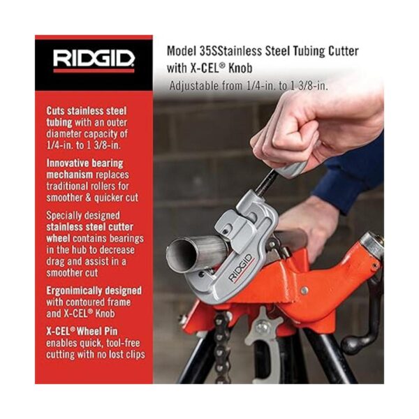 RIDGID 29963 cortatubos de acero inoxidable modelo 35S_2