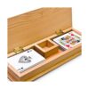 Sterling Games Caja de Cribbage de madera de lujo con_5