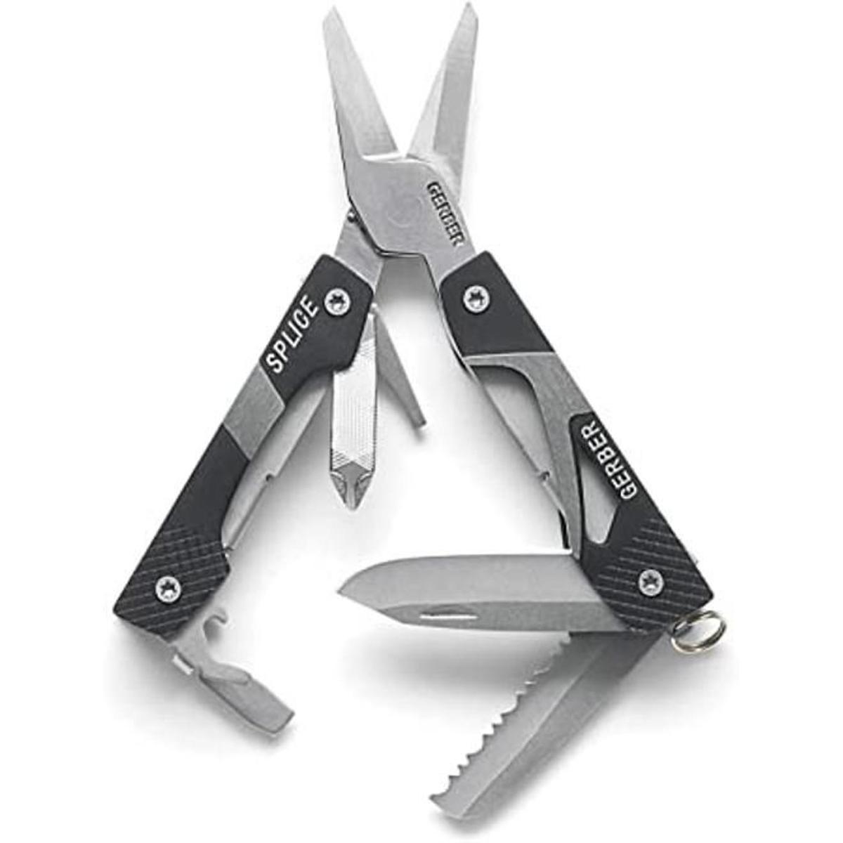 Gerber Splice Herramienta de bolsillo color negro