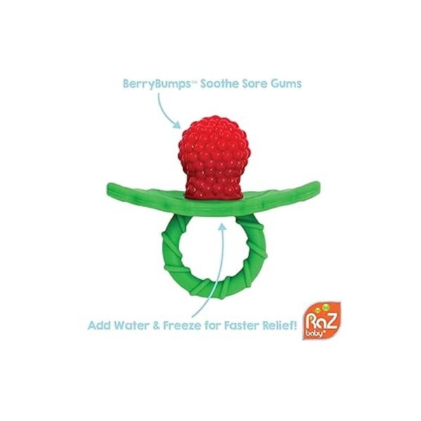 RaZbaby RaZberry Mordedera de silicona para bebé 2_2