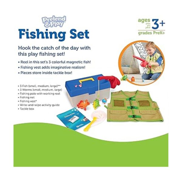 Set de pesca de juguete Pretend and Play de Learning_6