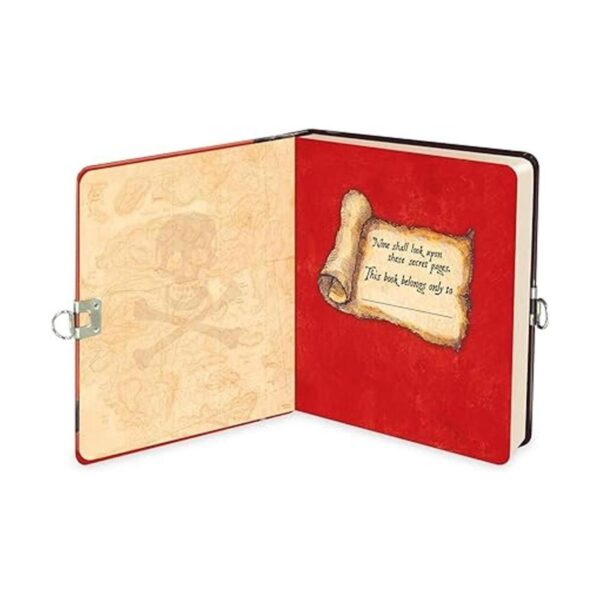 Peaceable Kingdom Pirates Agenda con cerradura y llave de_2