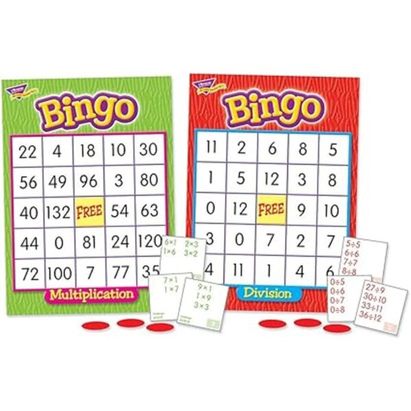 Trend Enterprises juego de bingo de multiplicación y_2