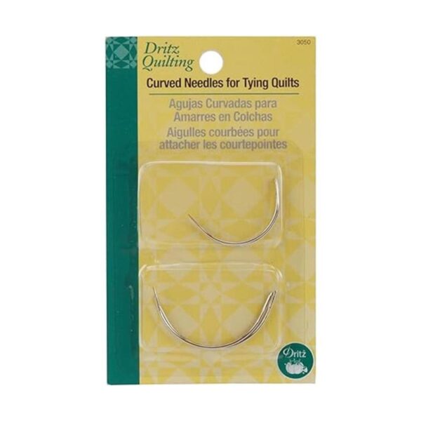 Dritz 3050 Quilters Agujas de mano curvadas 2 pulgadas_2