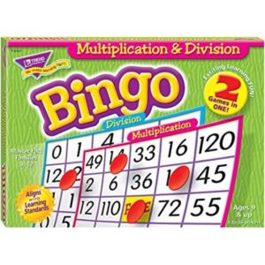 Trend Enterprises juego de bingo de multiplicación y_1