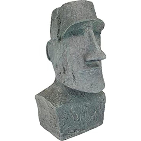 Design Toscano Escultura de monolito de Isla de Pascua Moai_1