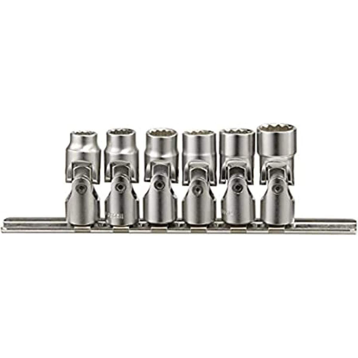 Genius Tools Juego de llaves universales Dr. SAE de 6