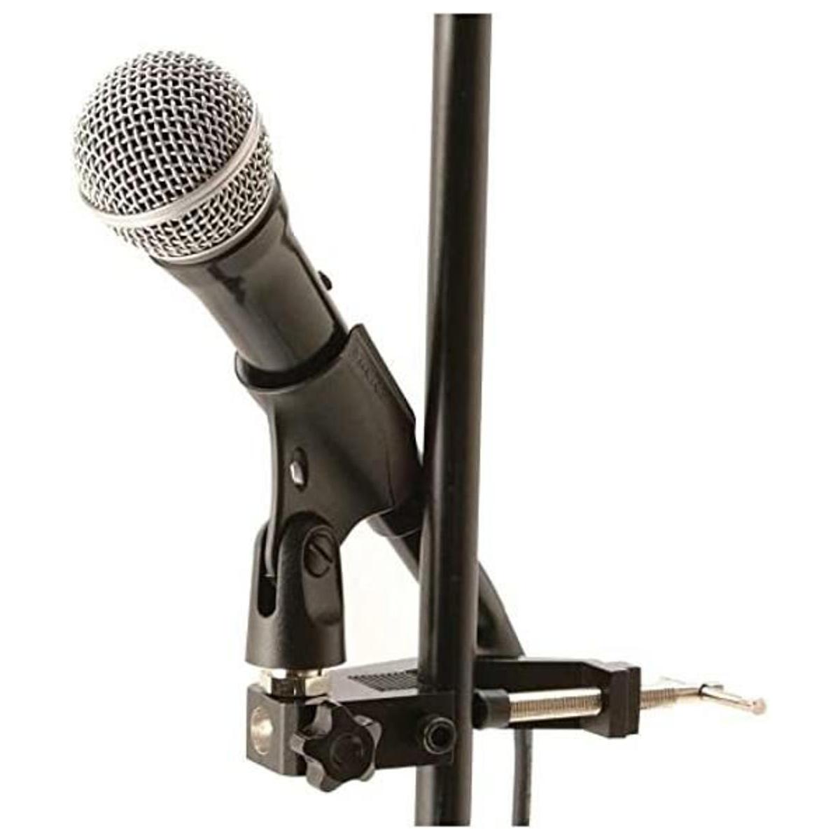 OnStage TM01 Soporte para micrófono con abrazadera múltiple