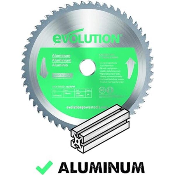 Evolution Power Tools 180BLADEAL Cuchilla de sierra de_2