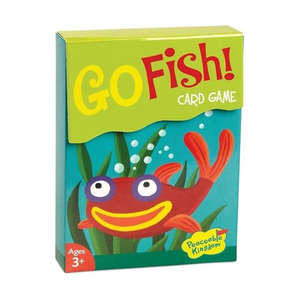 Peaceable Kingdom Go Fish Juego de tarjetas clásico para_1