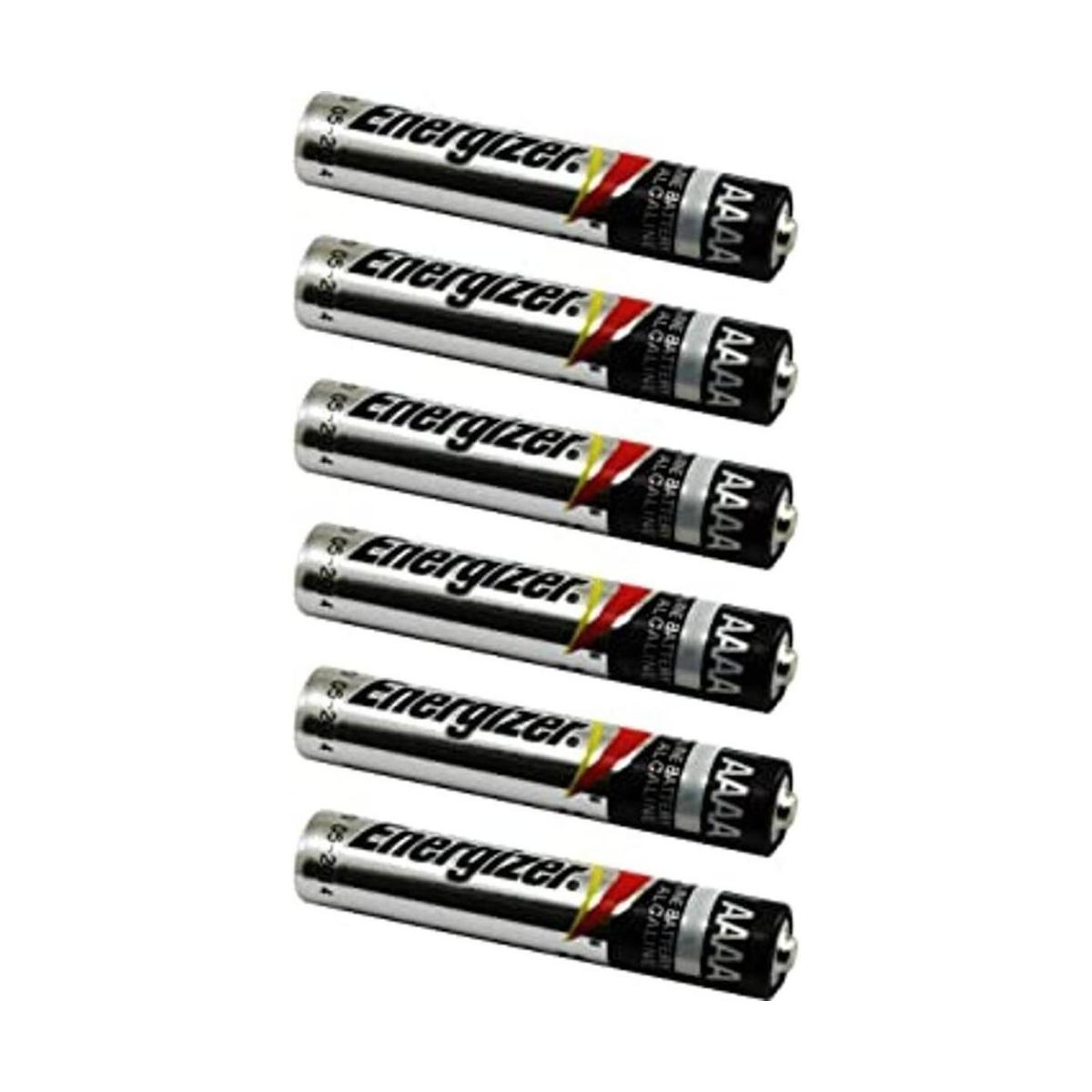 Energizer 6 baterías AAAA nuevas