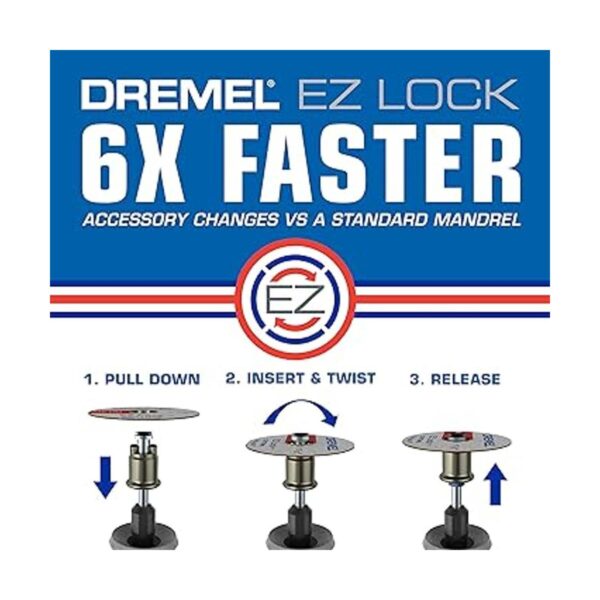 Dremel EZ472SA Cepillo abrasivo medio grano 120 color_6