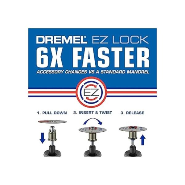 Dremel EZ471SA Cepillo abrasivo grueso grano 36 color_5