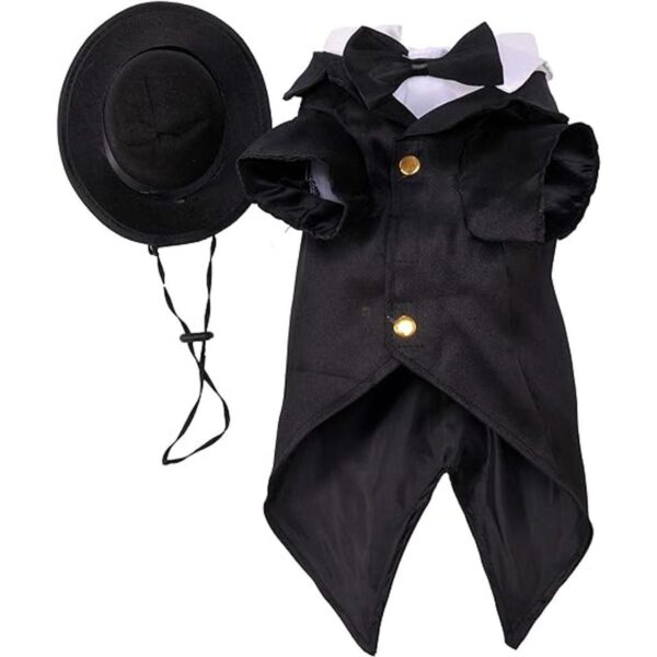 Disfraz para mascota elegante Rubies perro L Negro_2