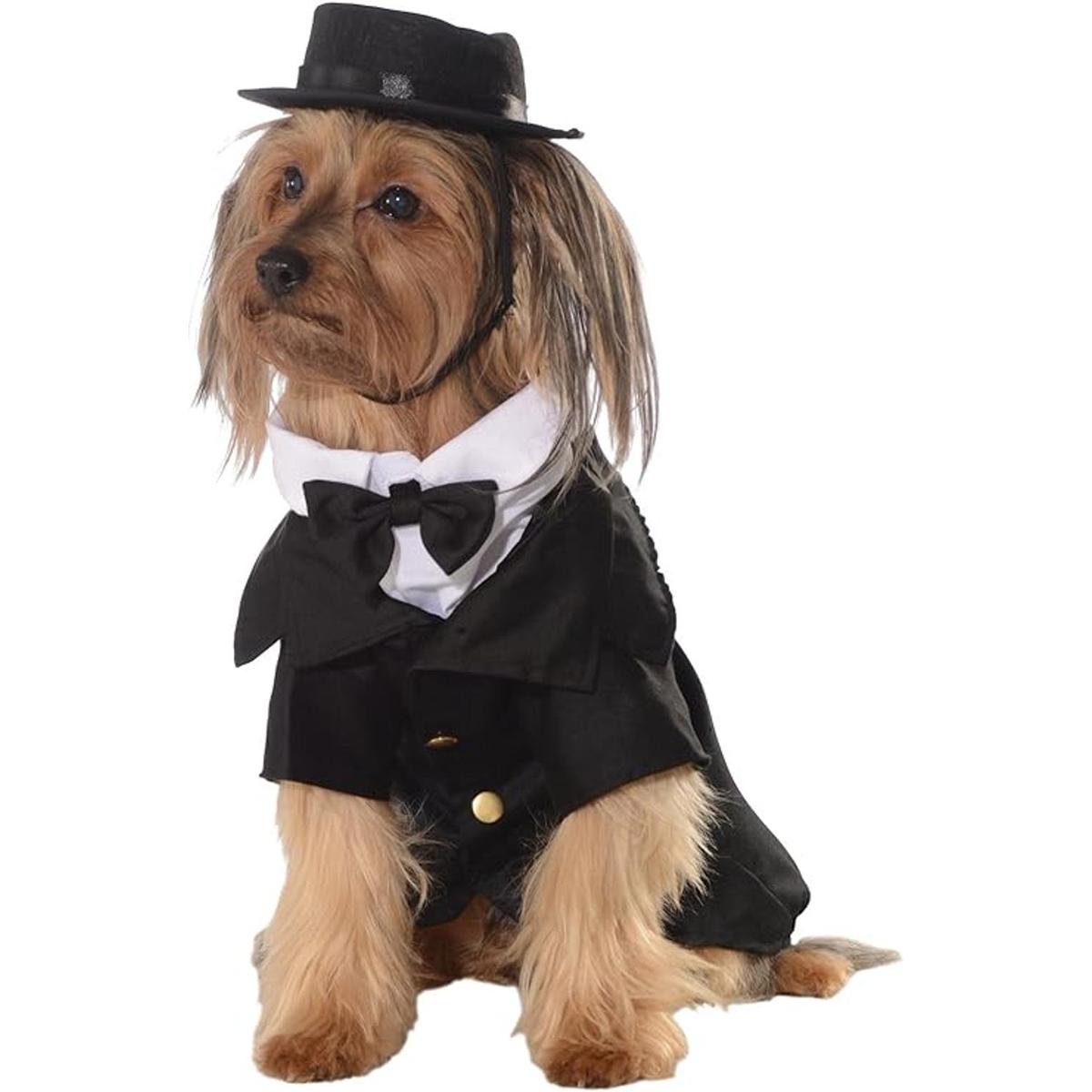 Disfraz para mascota elegante Rubies perro L Negro