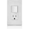 Leviton interruptor resistente con combinación de botón y_3