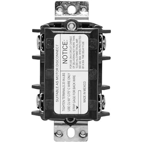 Leviton MS302DS Controlador manual de motor de CA de 30_2