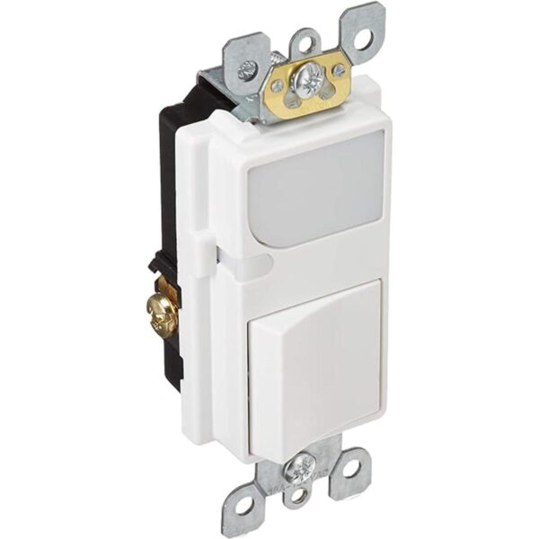 Leviton 6526W 15Amp 120V AC Combinación Interruptor_1