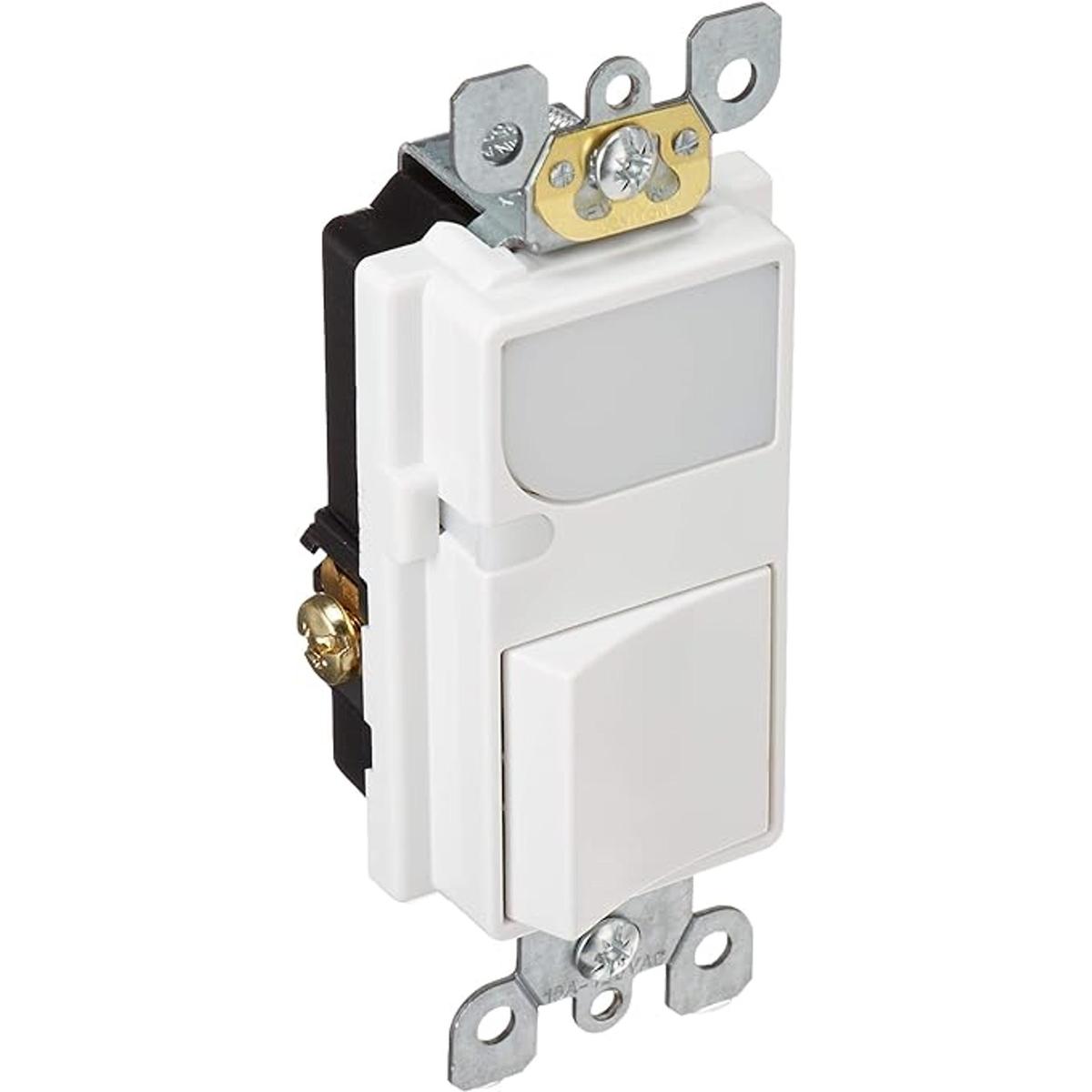 Leviton 6526W 15Amp 120V AC Combinación Interruptor