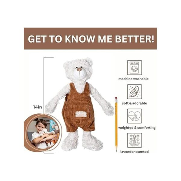 Peluche Eddie para microondas animales de peluche con_3