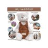 Peluche Eddie para microondas animales de peluche con_2