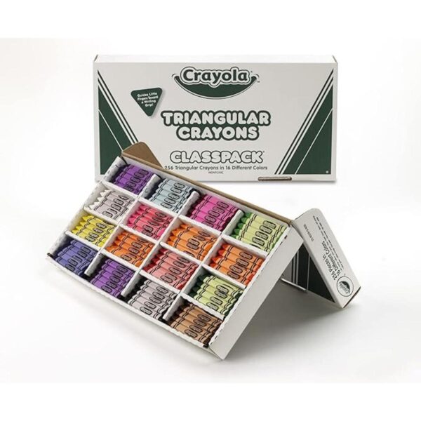 Crayola Clasificador de crayón triangular crayones para