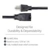 StarTech Cable de extensión de alimentación de 6_4