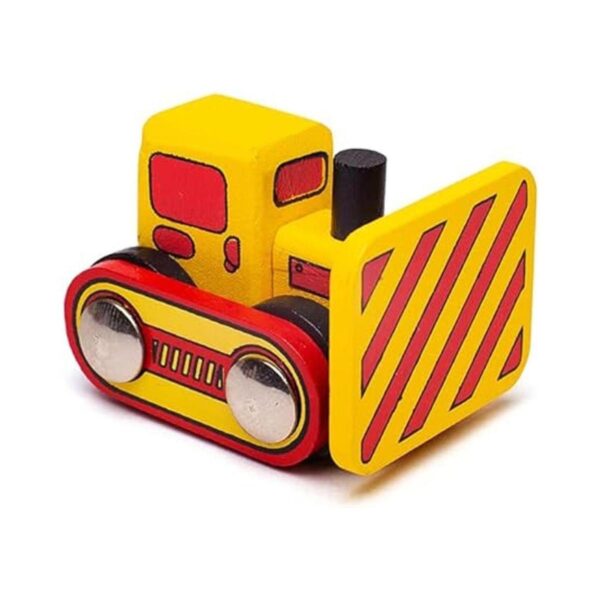Bigjigs Rail Bulldozer Low Loader_5